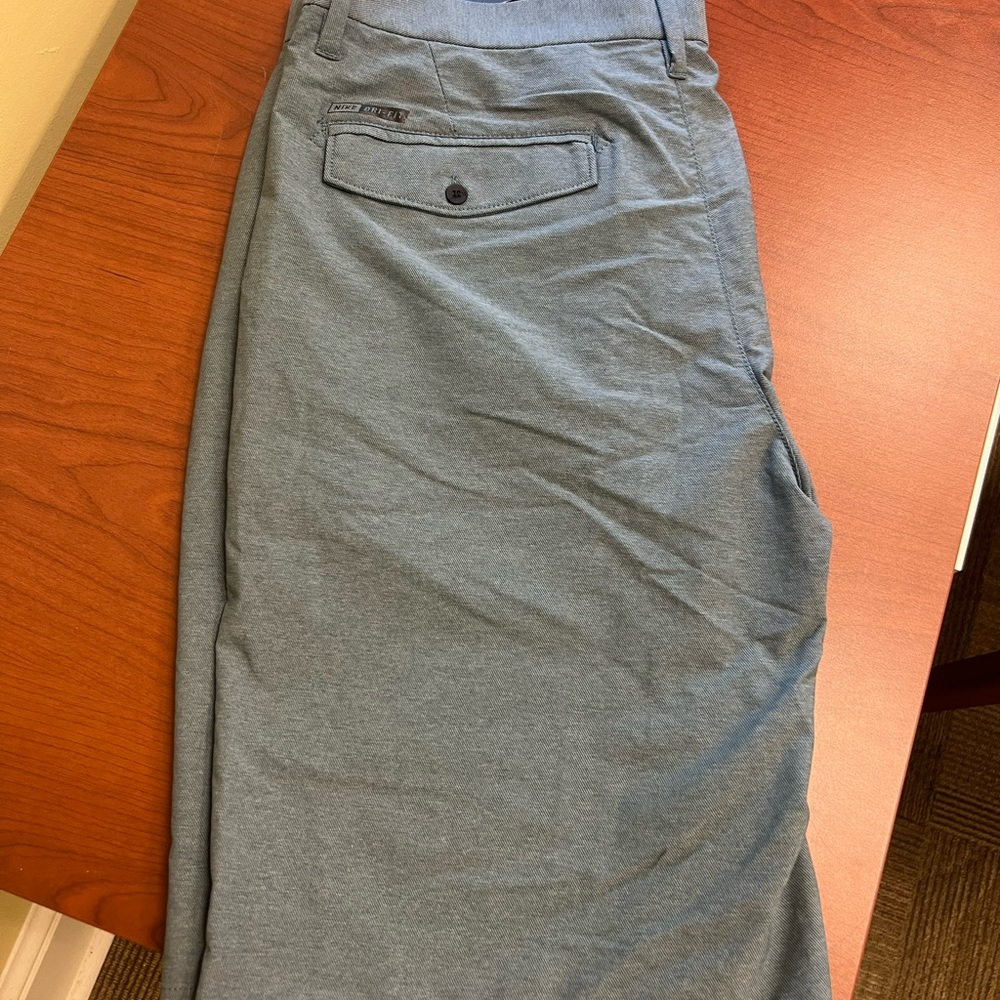 NWT Hurley/Nike dri-fit shorts size 34 waist - Blue/Greyish-blue